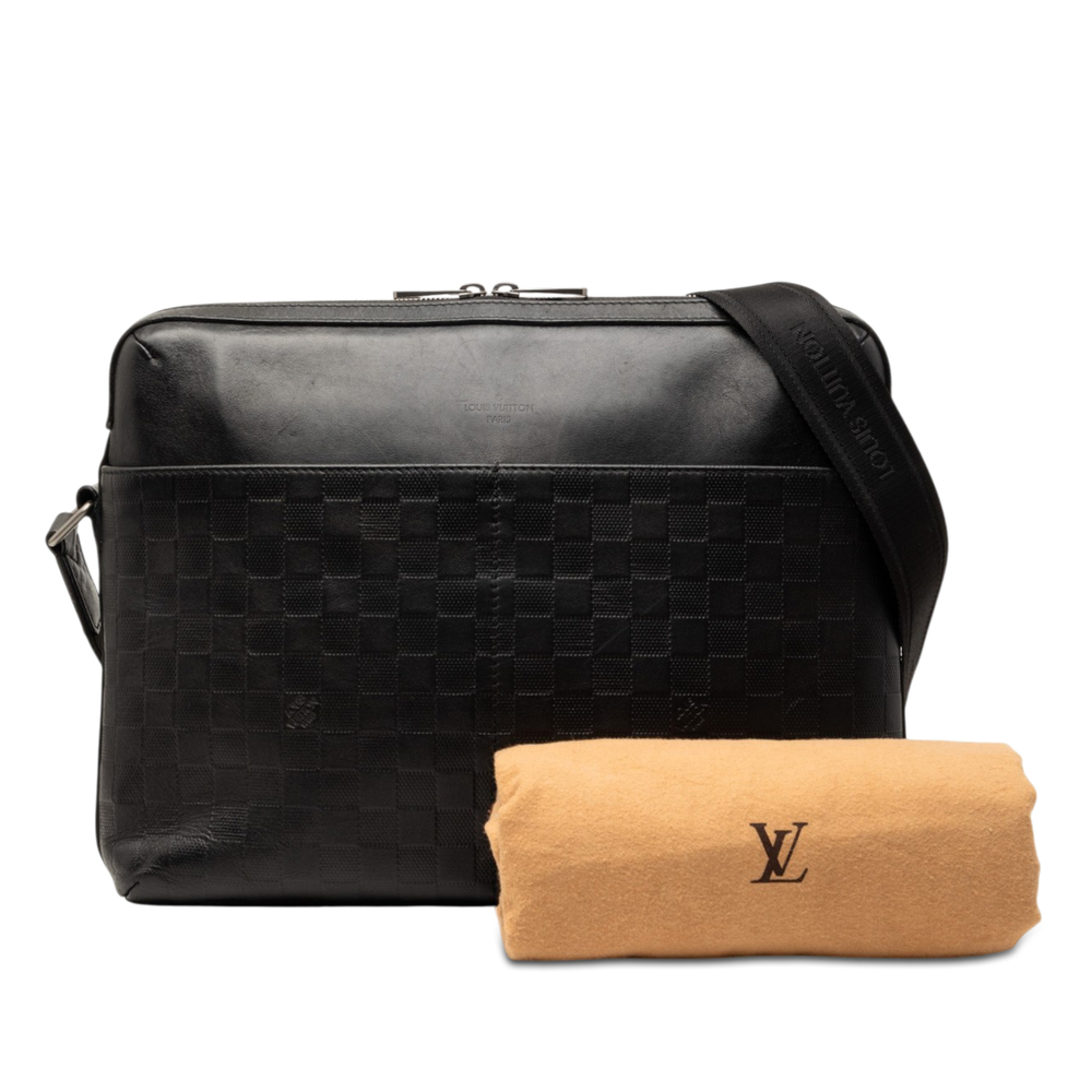 Pre-Loved Louis Vuitton Damier Infini Calypso MM - Picture 8 of 8